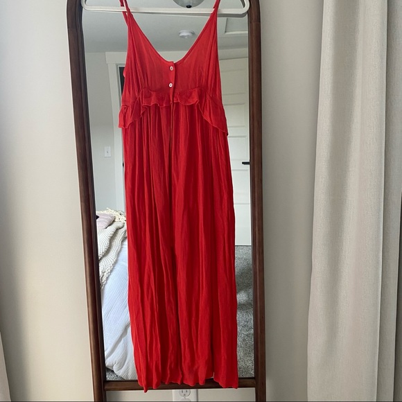 Topshop Ruffle Midi Coverup Dress - Picture 3 of 9